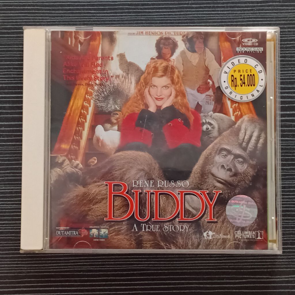 VCD Buddy (1997) Teks Indonesia Original TriStar Pictures - Dutamitra Tarra Bekas Bagus