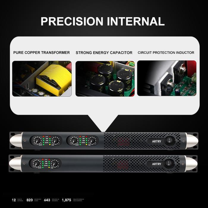 ARTRY KS2500/KS4500 PROFESSIONAL POWER AMPLIFIER DIGITAL POWER AMPLIFIER FOUR/TWO CHANNEL LARGE CONF