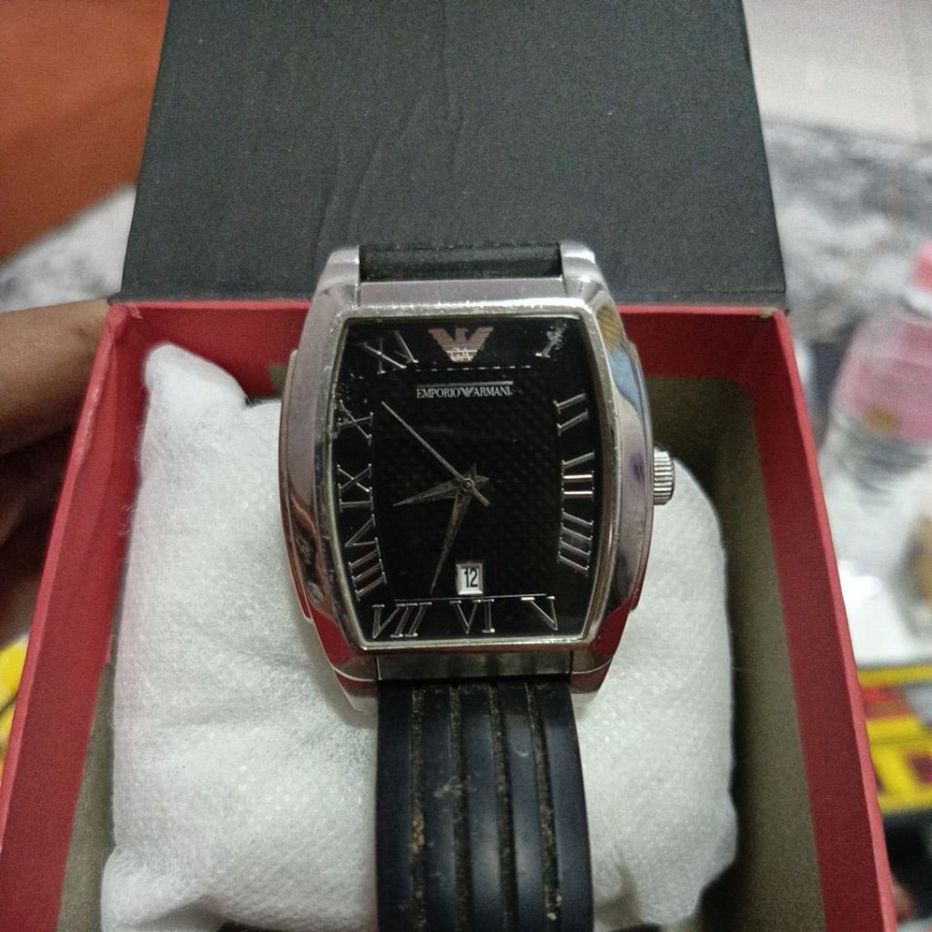 Jam Tangan original Emporio Armani Analog preloved second bekas