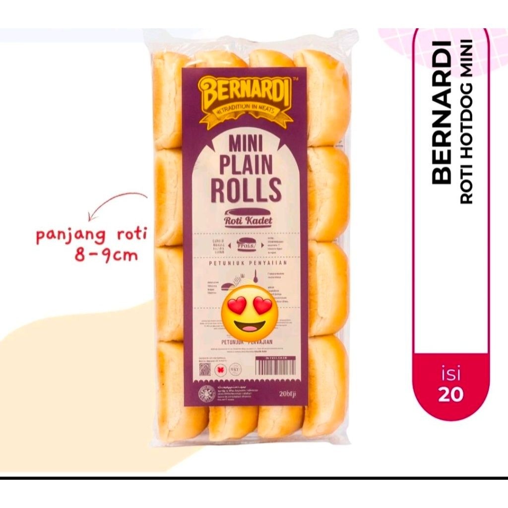 BERNARDI ROTI HOTDOG MINI