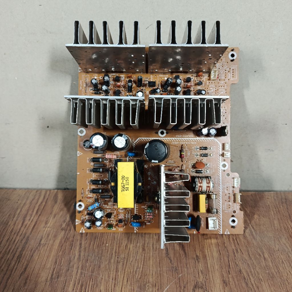 modul Kit ampli polytron PAS67/PAS68 ori Stereo bekas normal copotan