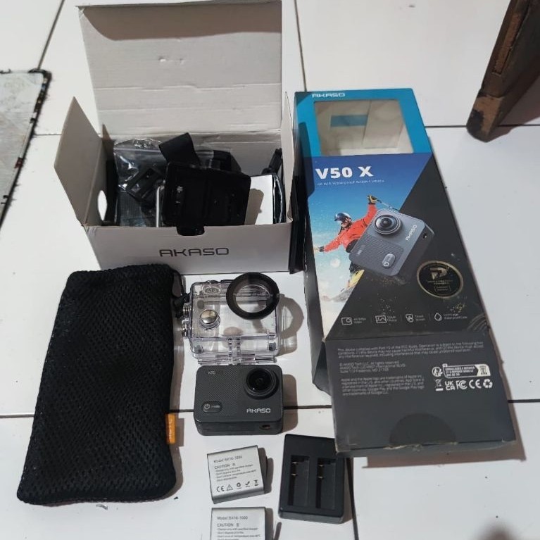 AKASO V50X Action Camera 4K 30fps - Perfect Action Cam Second