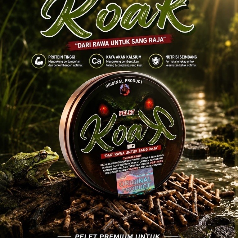 PELET KATAK(PELET KOAK)