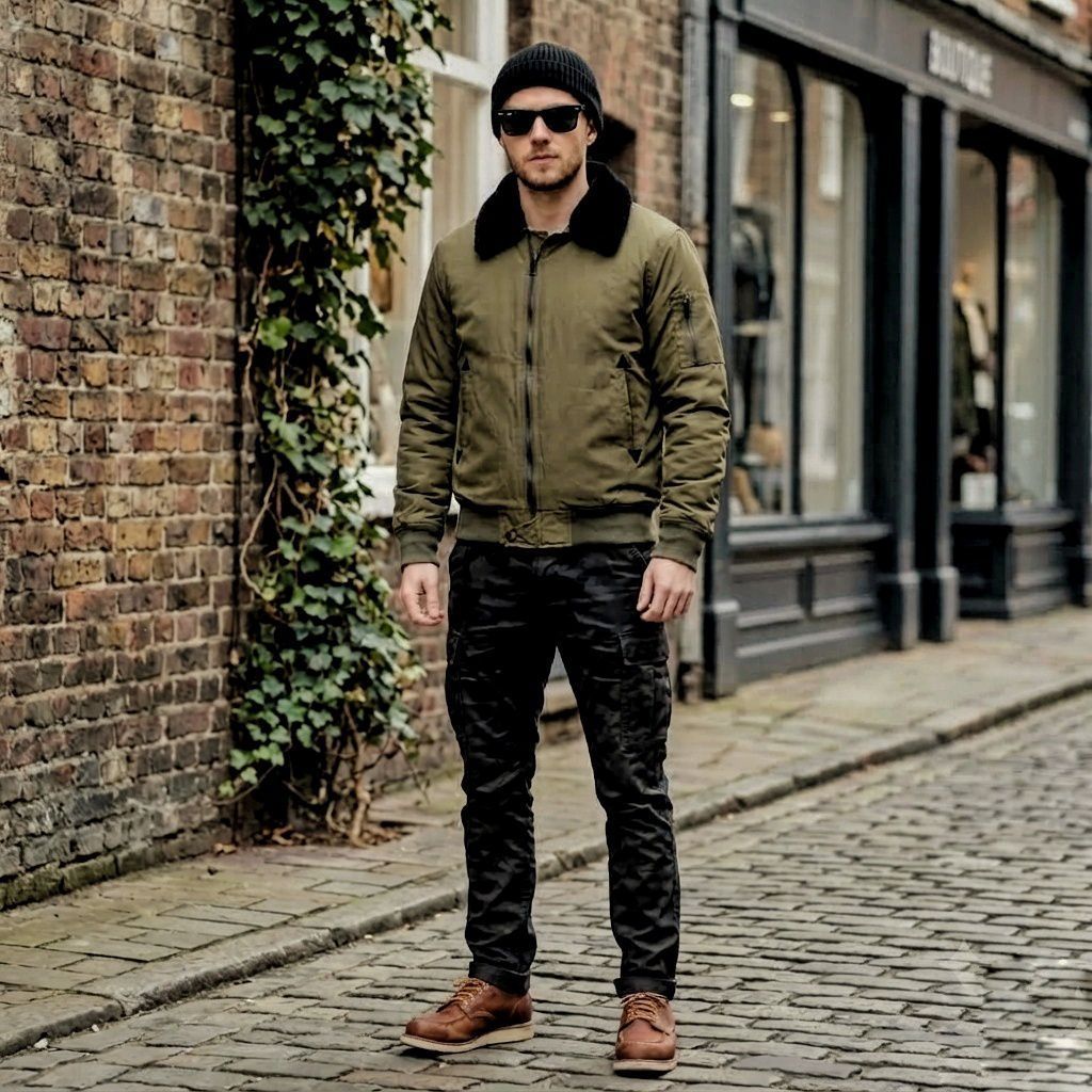 MIX LIMITED bomber sherpa jacket