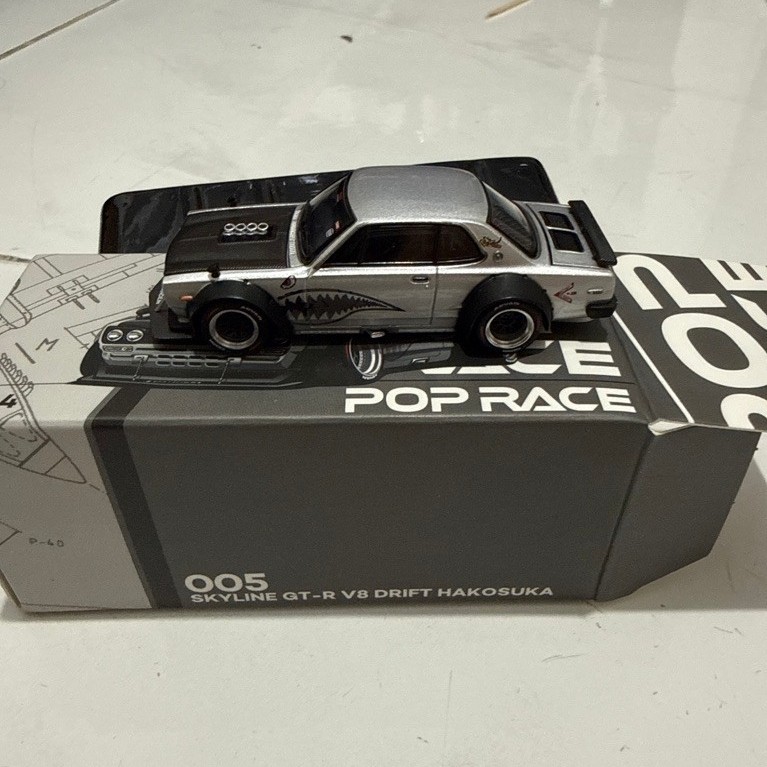 pop race skyline GTR V8 drift hakosuka