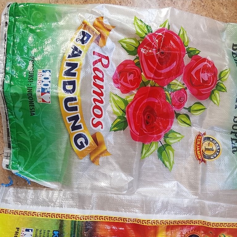 karung sak bekas beras 25kg