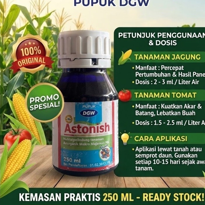 Astonish (Pupuk DGW) nutrisi pelindung tanaman