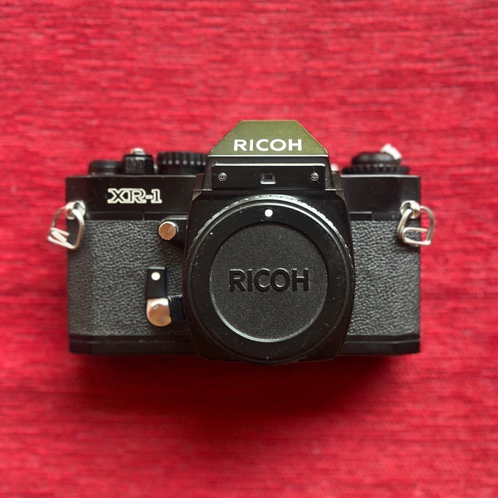 Kamera analog jadul/vintage satu set- RICOH XR-1 & Lensa RIKENON