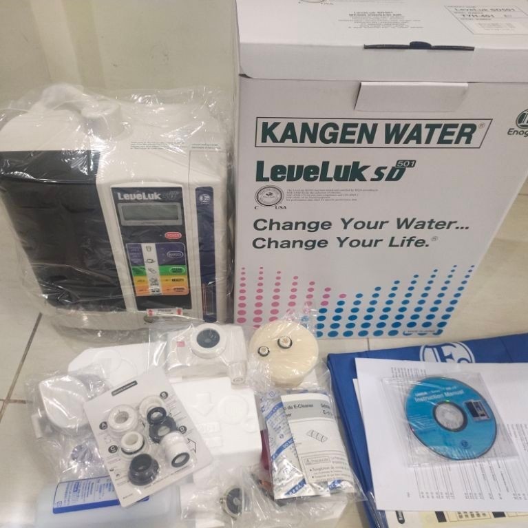 kangen water SD501 baru segel 7plat