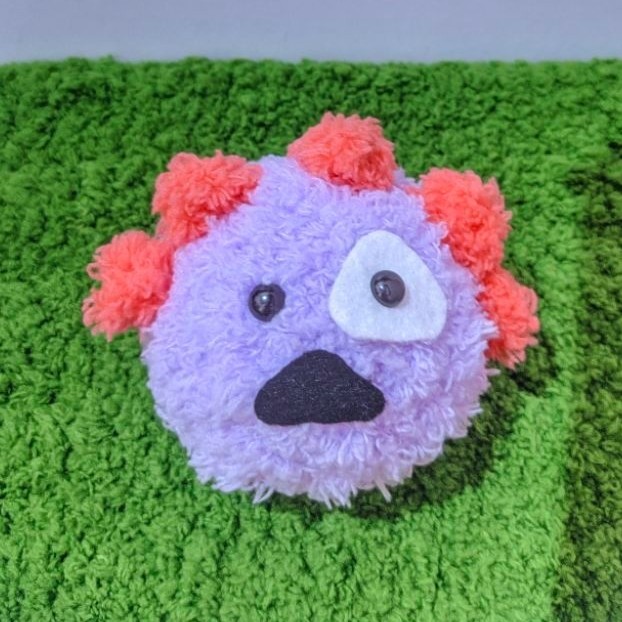 Bisa Custom Cortis Ball keychain Crochet cortis ball