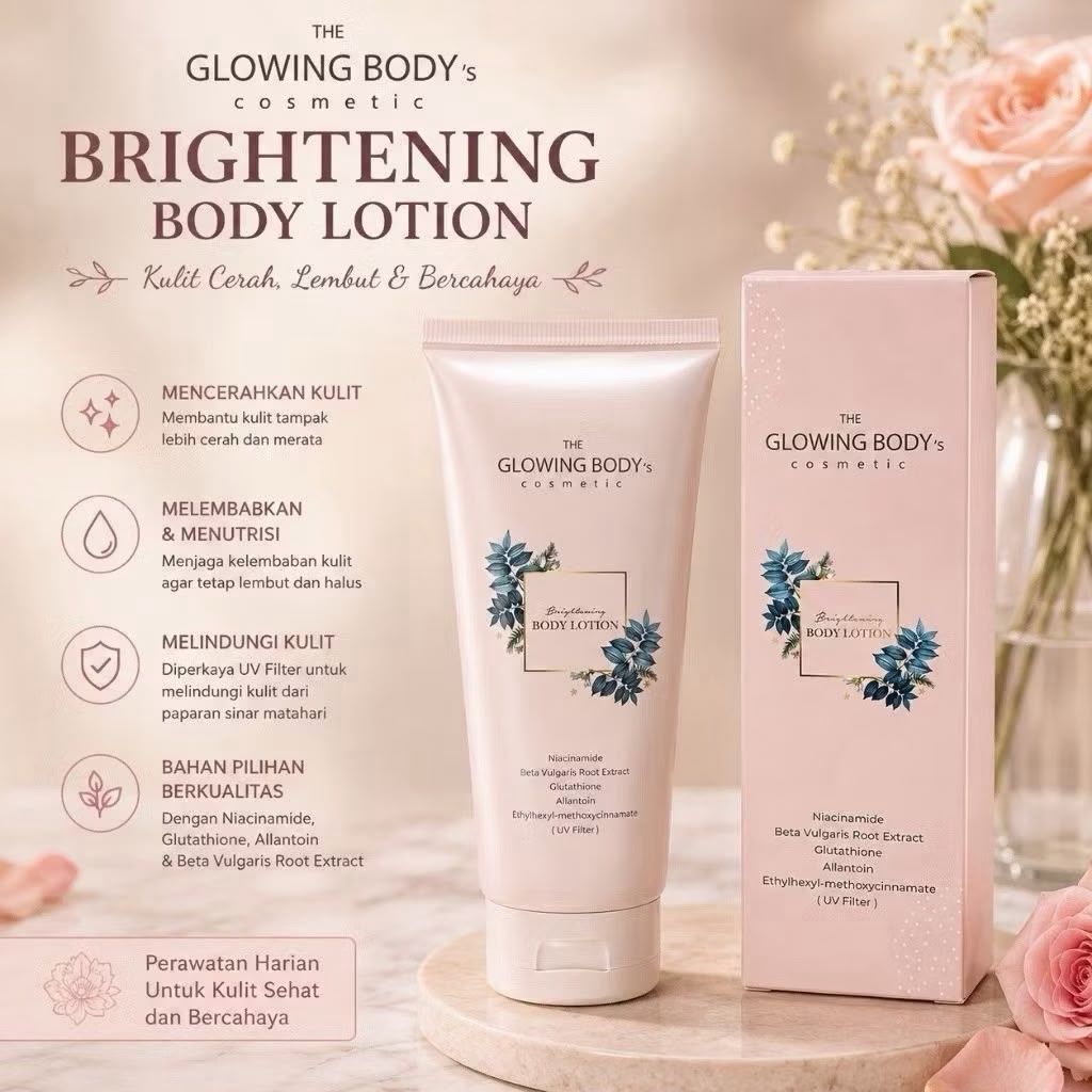 The Glowing Body's Brightening Body Lotion