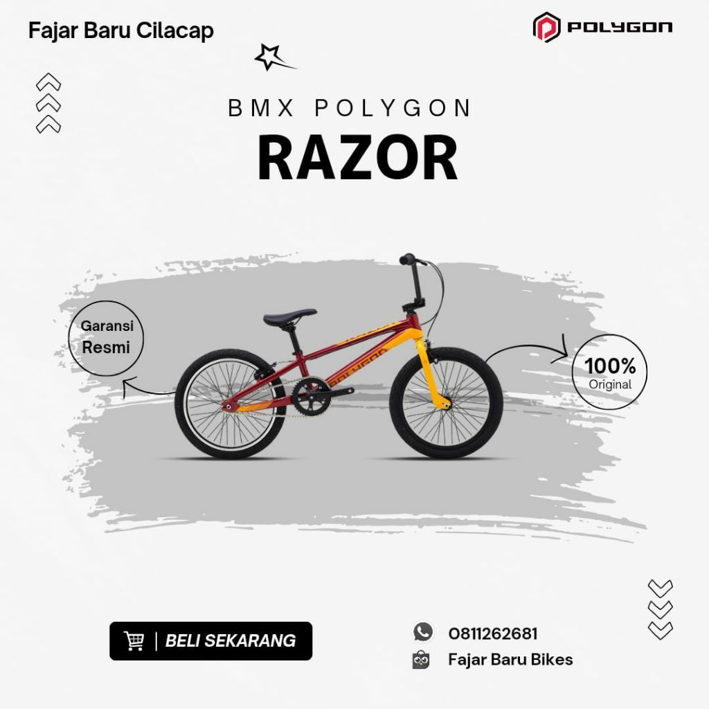 BMX Polygon Razor Pro & Pro XL