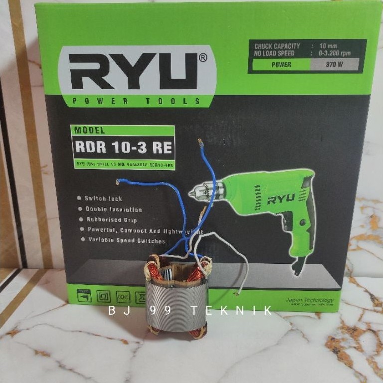 STATOR BOR RYU RDR 10-3RE Original