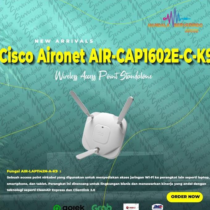 Cisco Aironet AIR-CAP1602E-C-K9 Wireless Access Point Standalone