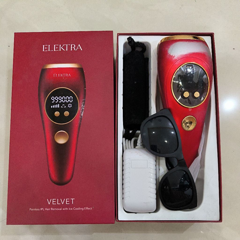 preloved elektra ipl hair removal velvet