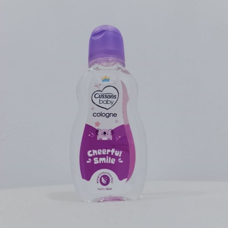 Cologne Bayi 50ml Cussons Baby dengan Formula Lembut, Aman untuk Kulit Bayi