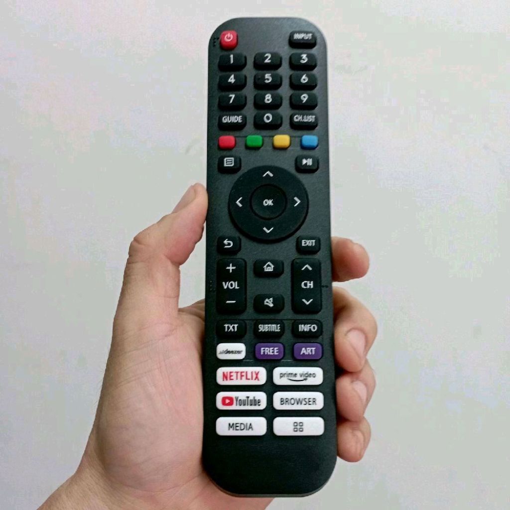 Remote Remot Smart Digital TV Universal Tanpa Setting Ikedo Avaro T32A T43A