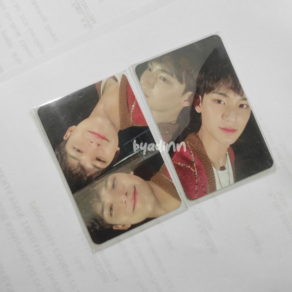 PC PHOTOCARD MINGYU SEVENTEEN kaca 1set henggarae :