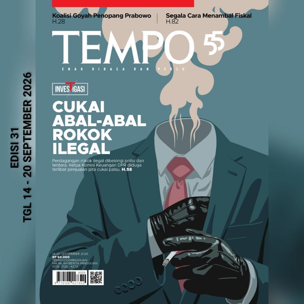 MAJALAH TEMPO EDISI BULAN AGUSTUS  - SEPTEMBER 2026