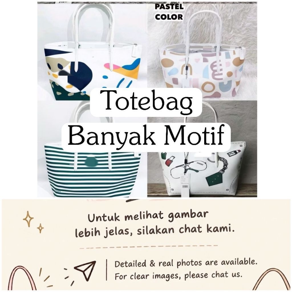 Totebag LCST MOTIF