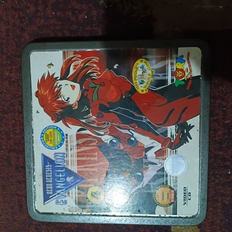 kaset VCD Neon Genesis Evangelion vol 4