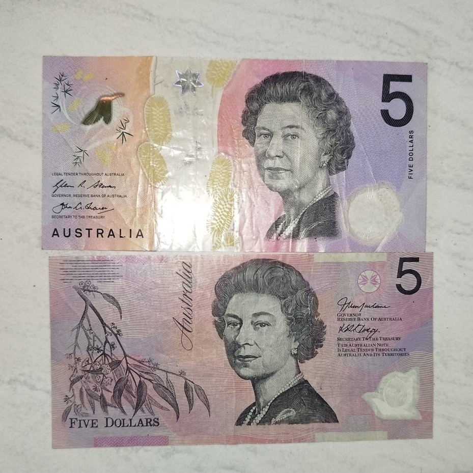 Koleksi Australia Pecahan 5 Dolar