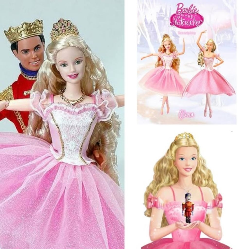 BARBIE CLARA NUTRACKER DOLL 25TH ANNIVERSARY