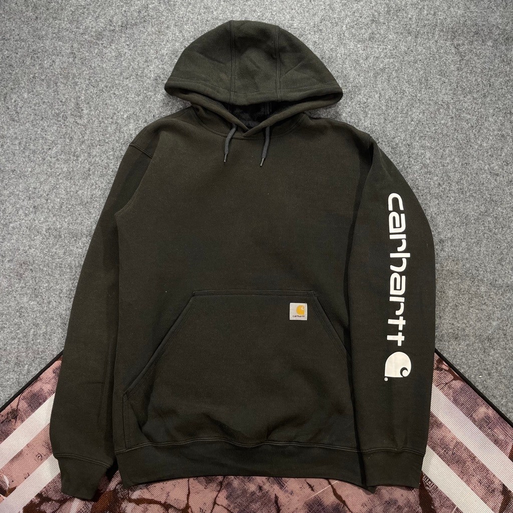 Hoodie Carhartt spellout second