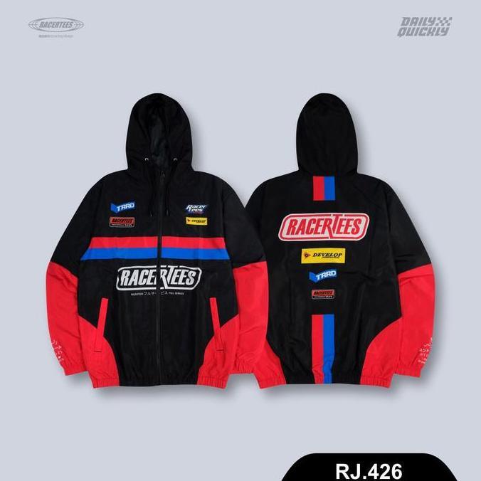 RACERTEES Jaket Windbreak Parasut Speed - RJ.426 Unisex