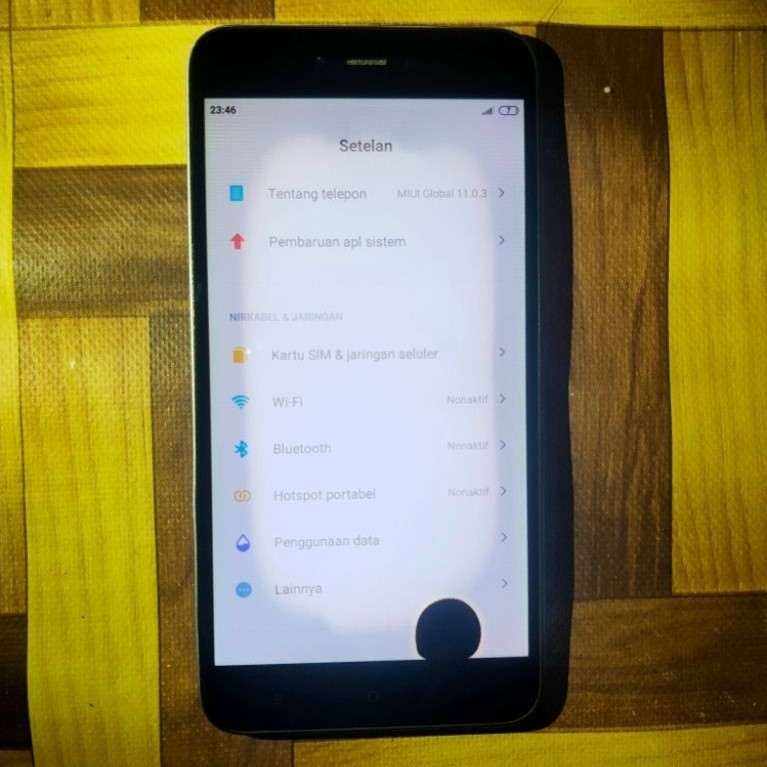Redmi note 5a minus lcd