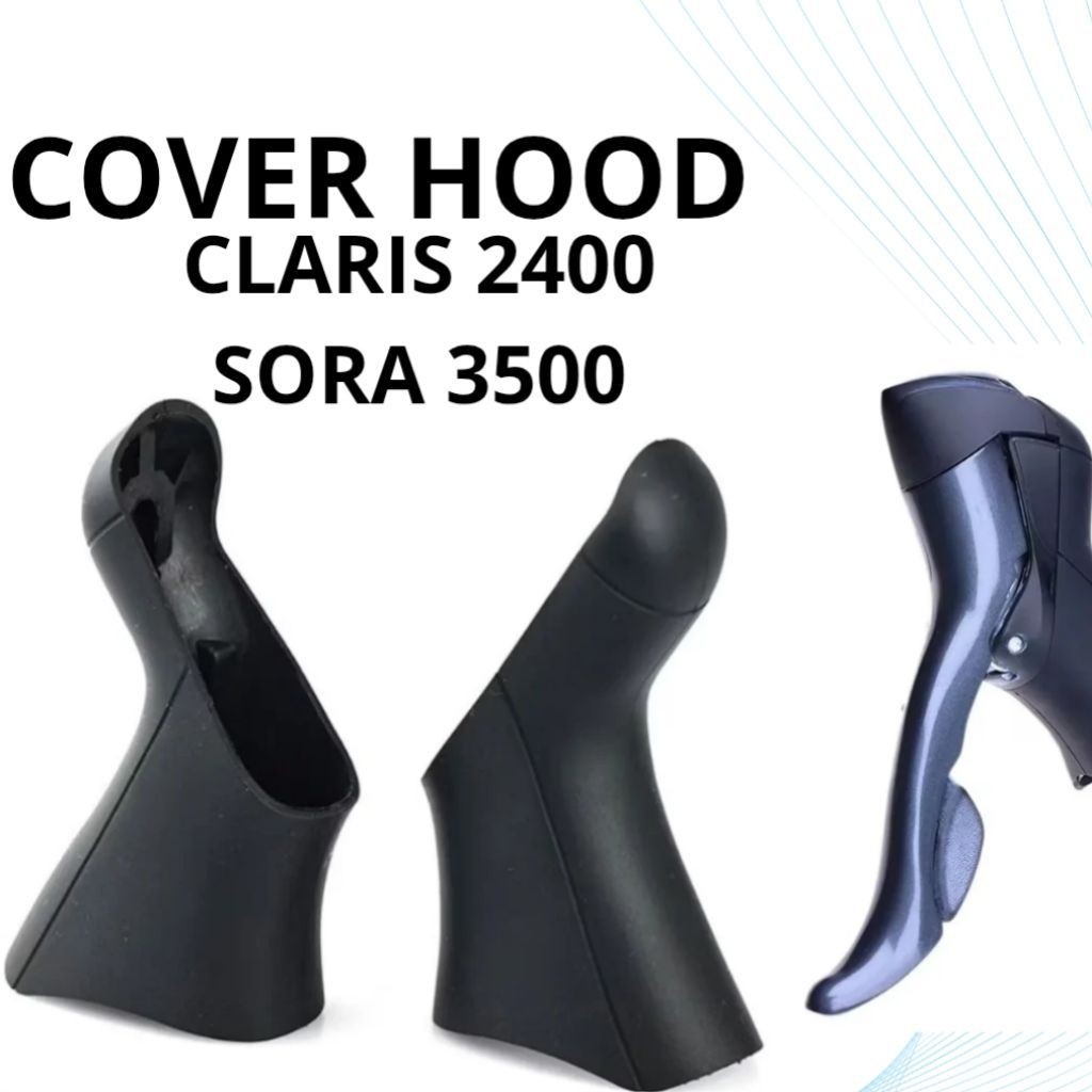 Cover Hood Brifter Shimano Untuk Claris 2400 Sora 3500 Silicone Ringan Brifter Shifter Road Bike