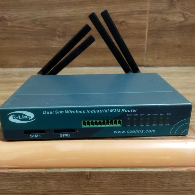 H700 Gigabit Dual SIM 4G LTE Router Industrial E-lins Dual Band WiFi