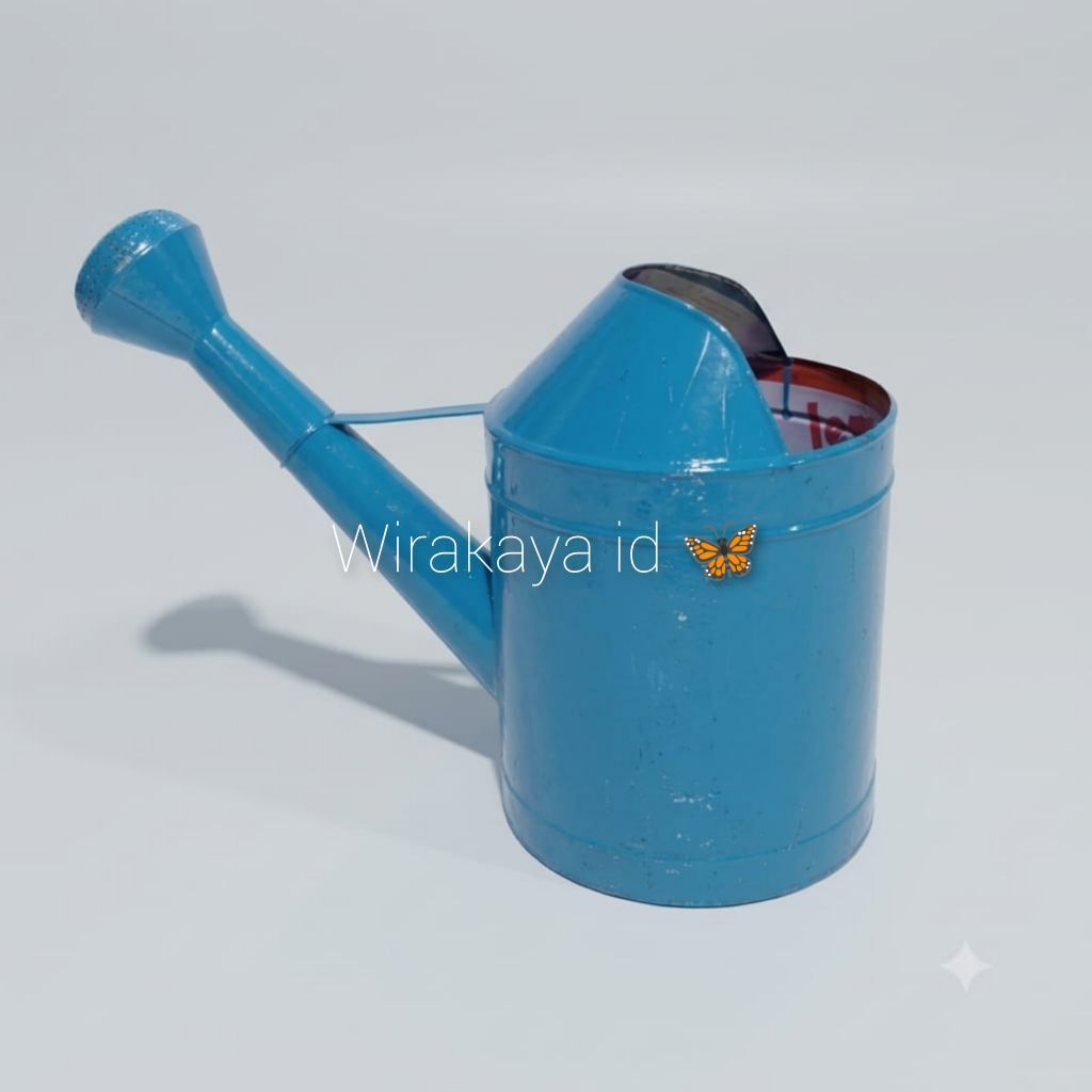 Gembor Emrat alat untuk menyiram tanaman - Bahan Kaleng tebal daur ulang