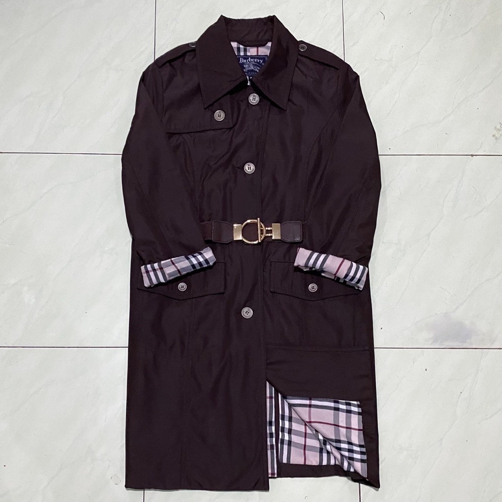 Coat Burberry (Emboss) / Coat Branded Burberry / Coat Branded