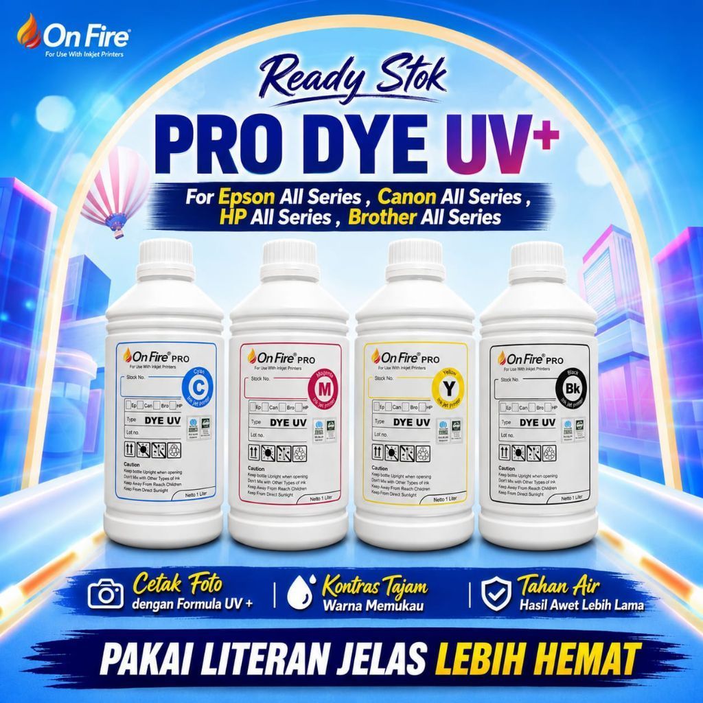 Tinta Onfire Dye Pro UV+