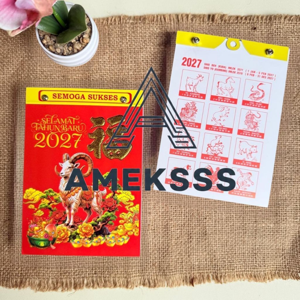 KALENDER HARIAN SOBEK 2027 LOKAL UKURAN SEDANG//KALENDER SOBEK LOKAL AO
