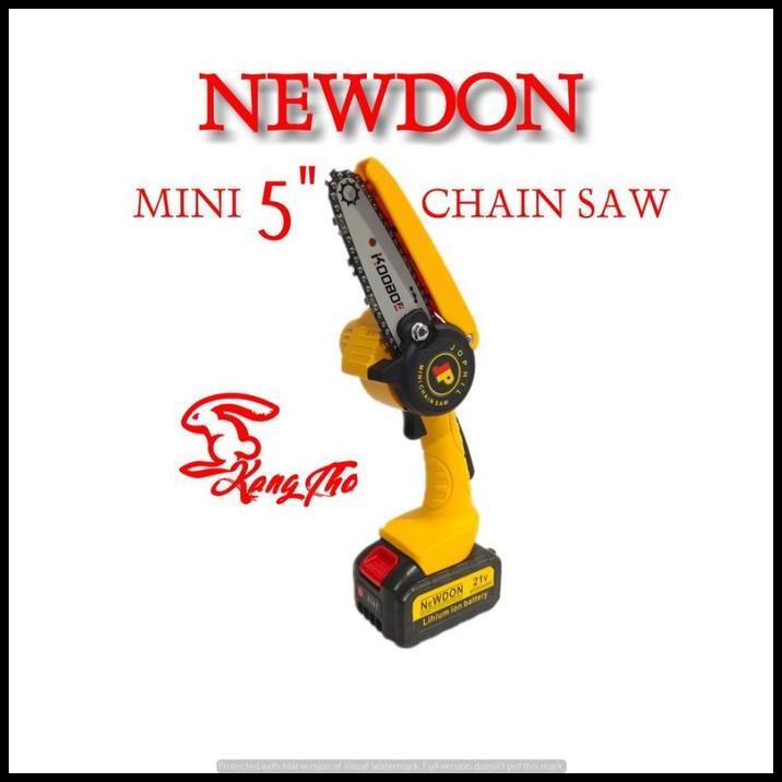 GRATIS ONGKIR CHAIN SAW CORDLESS MINI CHAIN SAW GERGAJI KECIL BATTERY GERGAJI MESIN 