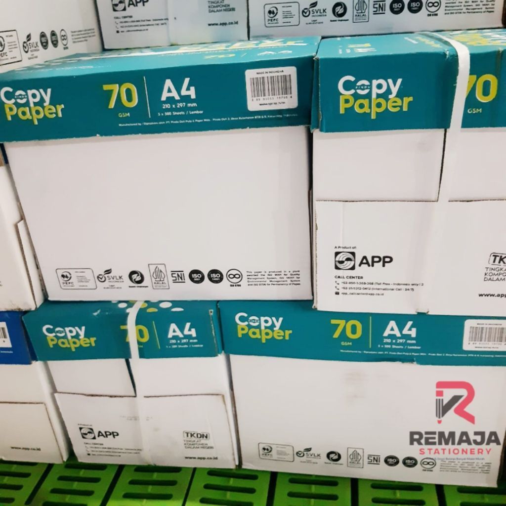 Kertas HVS Copy Paper A4 70 gr 1 BOX