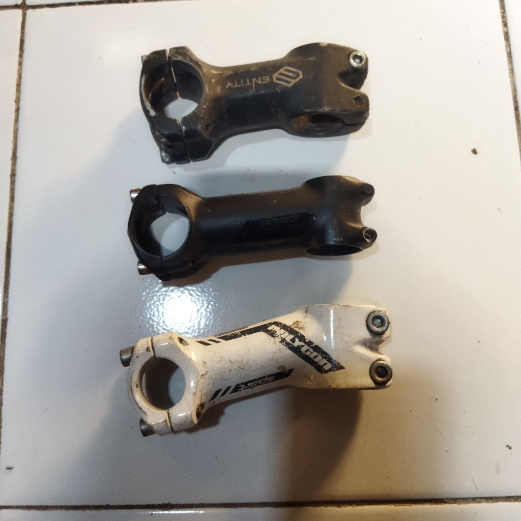 Stem sepeda MTB Polygon Entity stang standar dan oversize