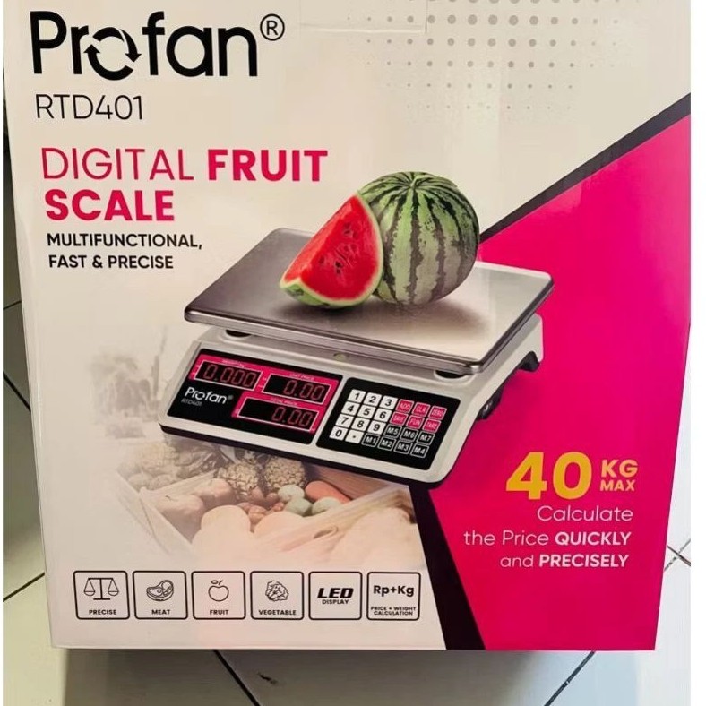 timbangan serbaguna gsf digital LED 40kg G4530 timbangan buah,timbangan laundry