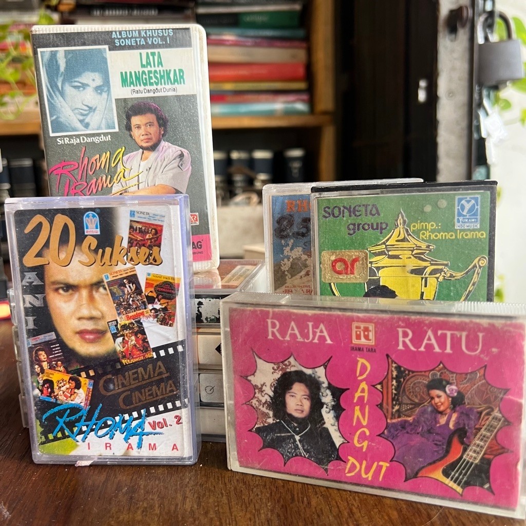 Edisi Kolektor Kumpulan Kaset Pita Oma Irama, Rhoma Irama Soneta Group Elvi Sukaesih Raja Dangdut da