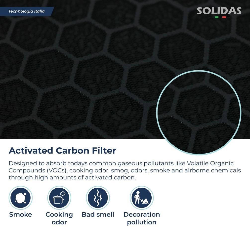 Solidas - Replacement Filter Air Purifier Samsung AX60 Series / HEPA+Carbon