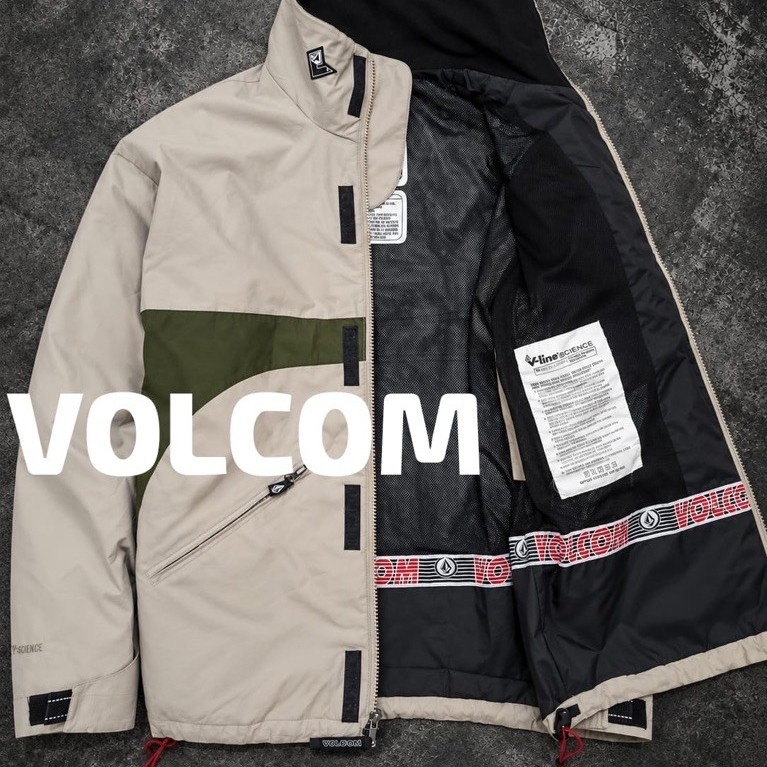 JAKET UTILITY KEREN VOLCOM BEKAS SECOND PRELOVED