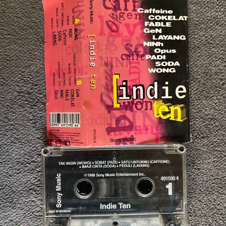 Kaset pita Indie Ten