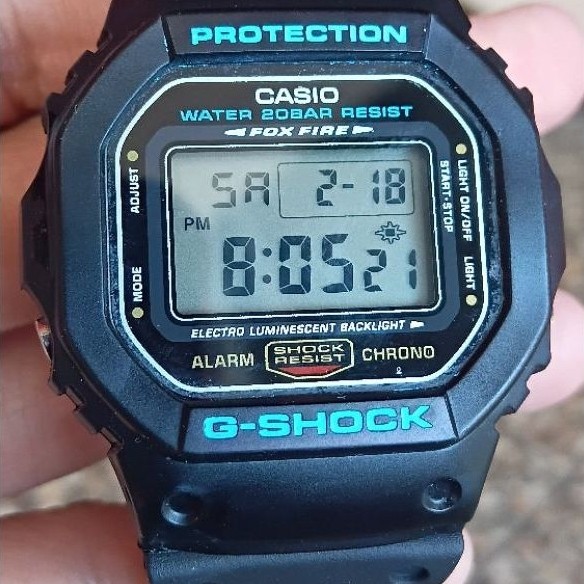 Casio G-Shock DW-5600E Second/Bekas/Preloved
