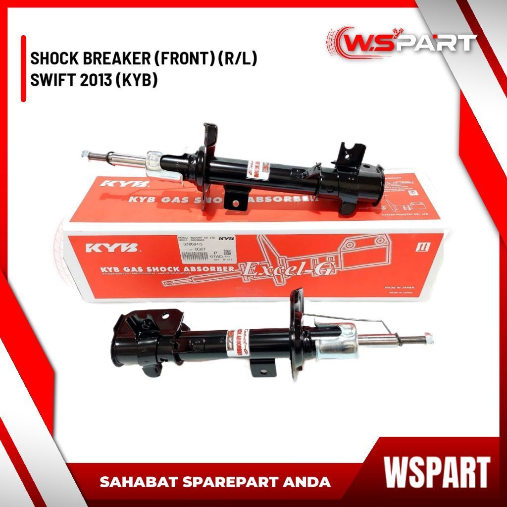 Shockbreaker Depan Swift Kayaba Excel-G 2013 (SET)