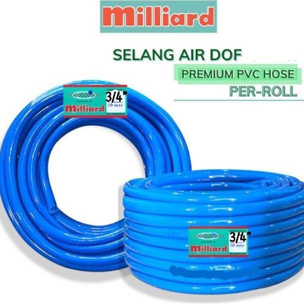 NEW Selang air 3/4 inch Selang milliard dof 3/4" inch biru (1 roll)