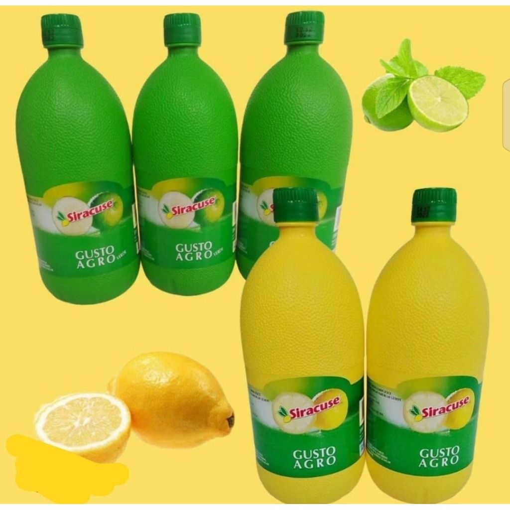 SIRACUSE FRUIT JUICE CONCENTRATE / SIRACUSE GUSTO AGRO LEMON