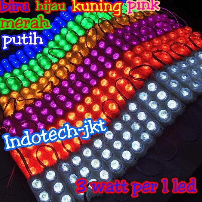 Kitavishop - Lampu Kolong Sorot 12 Volt 3 Led 3 Watt Dijamin Terang