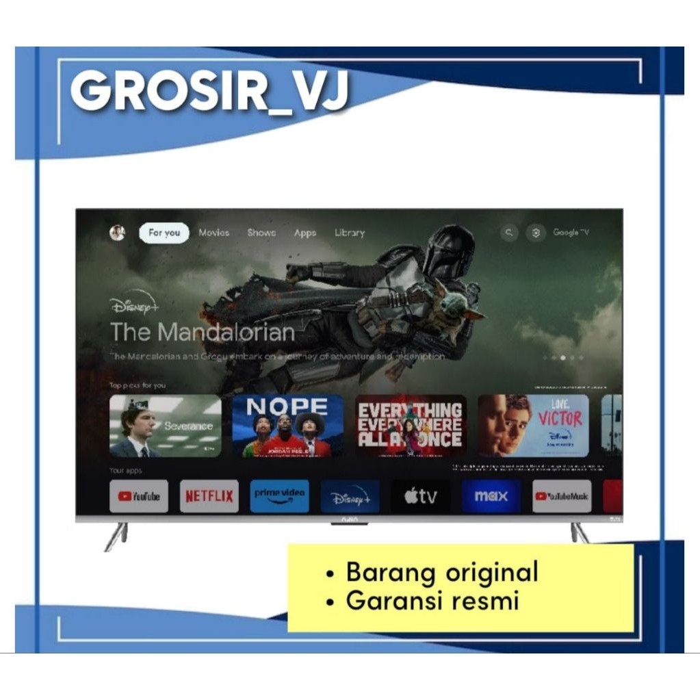 tv aqua 50inch android Google tv